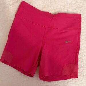 Nike Women's Bright Pink Athletic Shorts